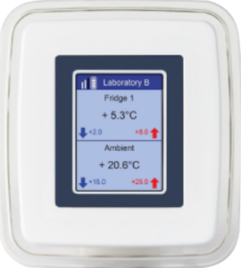 Lab Equipment Temperature Monitor