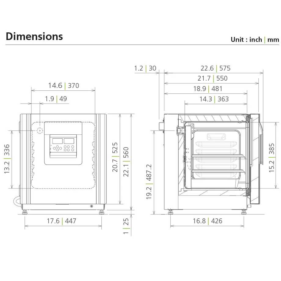 MCO-50AICL_PHCbi_CO2 Incubator_Specs Sheets