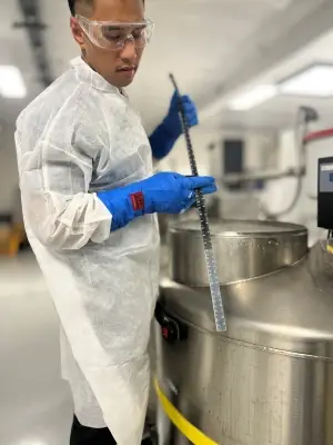LN2 level check
